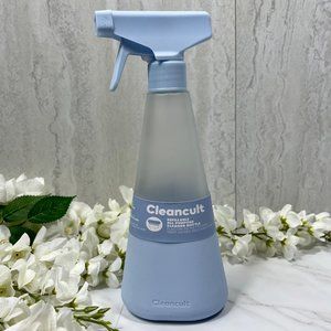 Cleancult 16oz Periwinkle Frosted Glass Spray Bottle - Empty